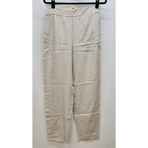 Max Studio Women's Yarn Dye Stripe Pants Medium